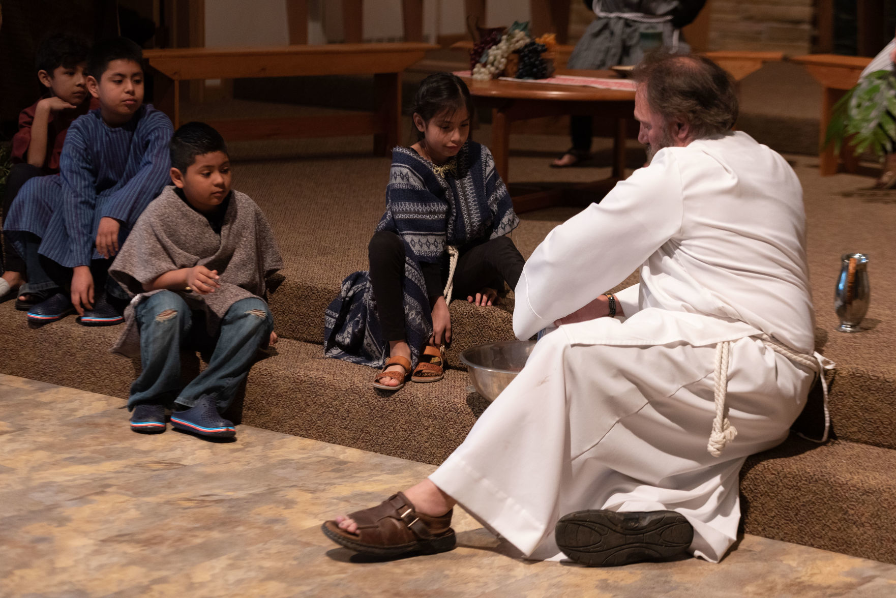 Emaus Lutheran hosts walk of the passion